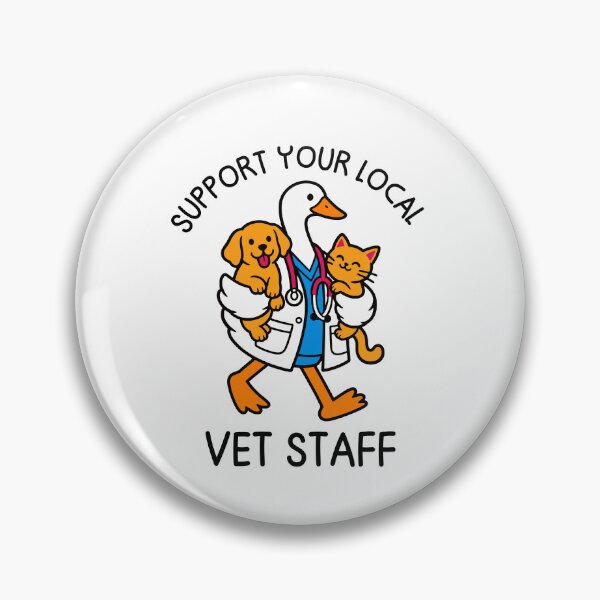 Item preview, Support Your Local Vet Staff designed and sold by gunaone-design.