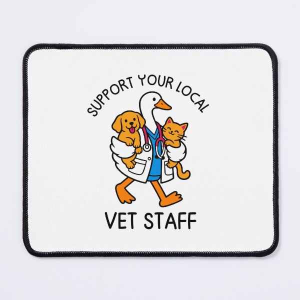 Item preview, Support Your Local Vet Staff designed and sold by gunaone-design.