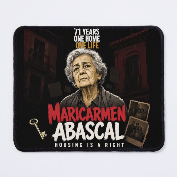 Item preview, Maricarmen Abascal 71 Years One Home One Life Housing Rights designed and sold by Etch-art.