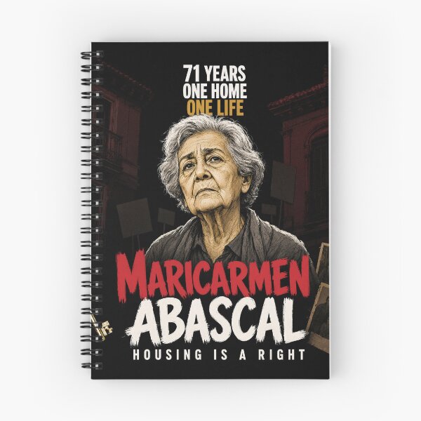 Item preview, Maricarmen Abascal 71 Years One Home One Life Housing Rights designed and sold by Etch-art.