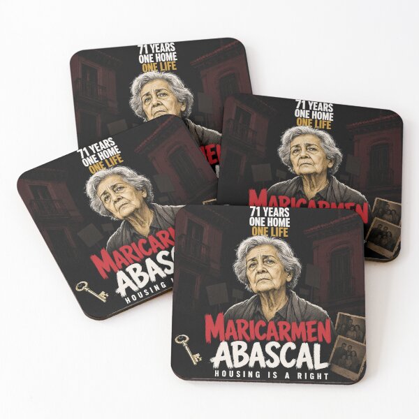 Item preview, Maricarmen Abascal 71 Years One Home One Life Housing Rights designed and sold by Etch-art.