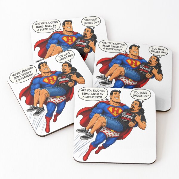 Item preview, Superhero Saved George  designed and sold by Last Action Heroes.