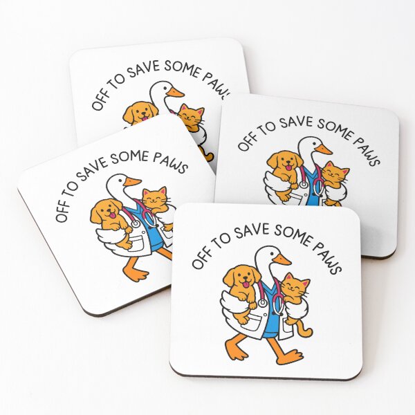 Item preview, Funny Animal Doctor Goose Veterinary Tech Gift designed and sold by gunaone-design.