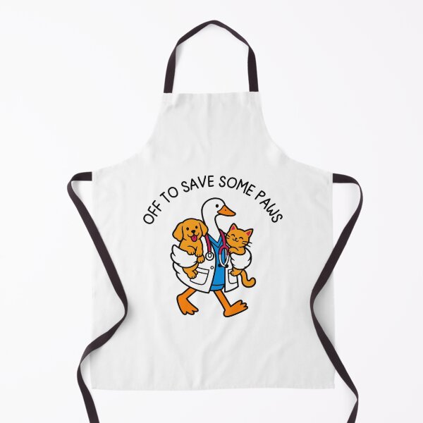 Item preview, Funny Animal Doctor Goose Veterinary Tech Gift designed and sold by gunaone-design.
