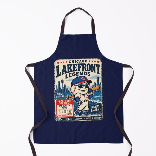 Item preview, Chicago Lakefront Legends Vintage Baseball Shirt, Retro Chicago Baseball Tee, Old School Windy City Sports Graphic designed and sold by GhostDawgs.