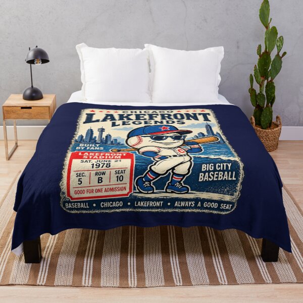 Artikelvorschau, Vintage-Baseballshirt mit Chicagoer Seeuferlegenden, Retro-Baseball-T-Shirt aus Chicago, Old-School-Sportgrafik aus der Windy City entworfen und verkauft von GhostDawgs.