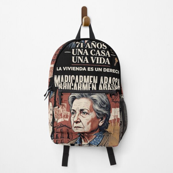 Item preview, Maricarmen Abascal Housing Is a Right Madrid Housing Rights Protest designed and sold by Etch-art.