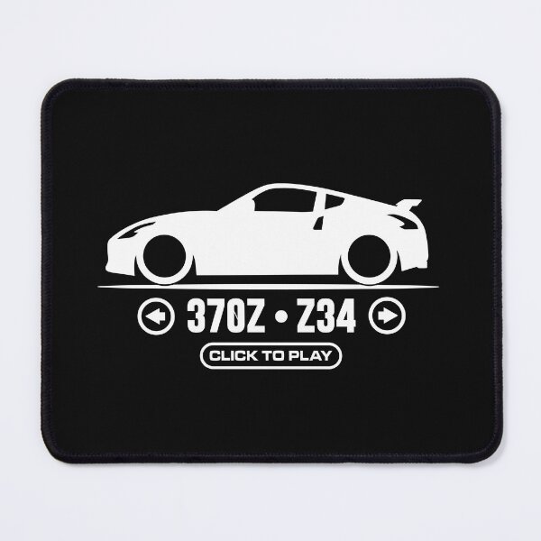 Item preview, 370Z / Z34 JDM Sports Car Outline  – Minimalist Gameplay Design designed and sold by lowboxgarage.
