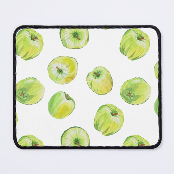 Item preview, Green apples pattern designed and sold by Lubakeep-art.