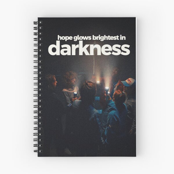 Item preview, Stranger Things - Hope glows brightest in darkness designed and sold by Echovia.