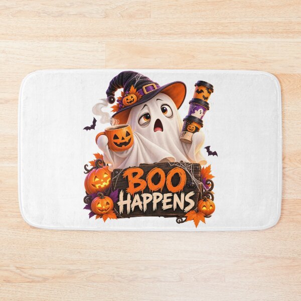 Item preview, Boo Happens Tired Halloween Ghost designed and sold by Dovarune.