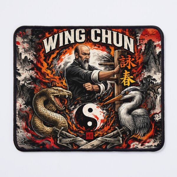Item preview, Wing Chun Kung Fu Master Snake Crane Yin Yang Martial Arts designed and sold by Fei Long Design Hub.