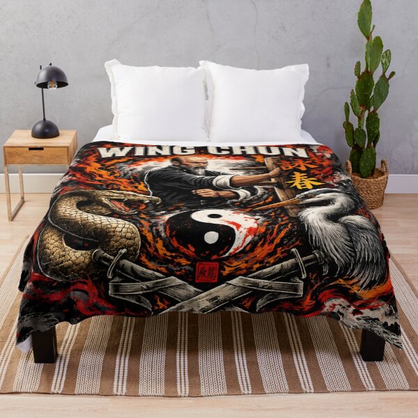 Item preview, Wing Chun Kung Fu Master Snake Crane Yin Yang Martial Arts designed and sold by Fei Long Design Hub.