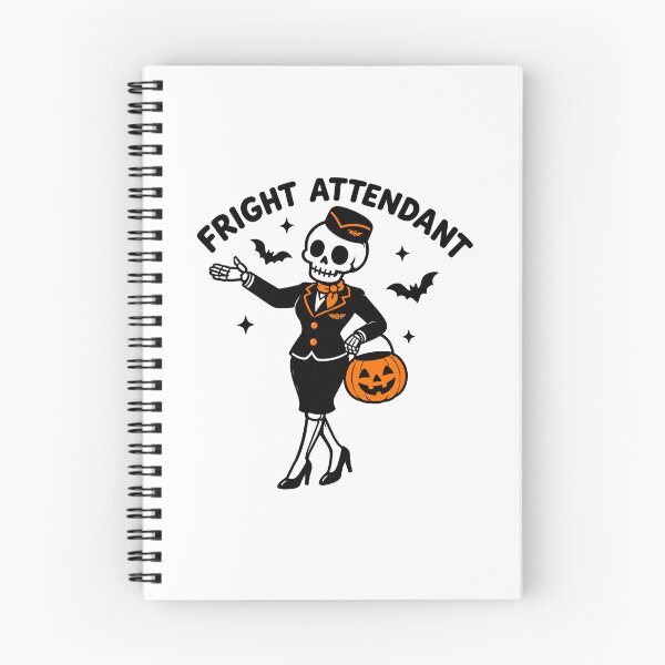 Item preview, Fright Attendant Skeleton Funny Halloween designed and sold by gunaone-design.