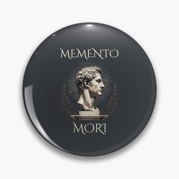 Item preview, MEMENTO MORI Latin Quote | Remember You Must Die | Stoic Philosophy designed and sold by semenol.