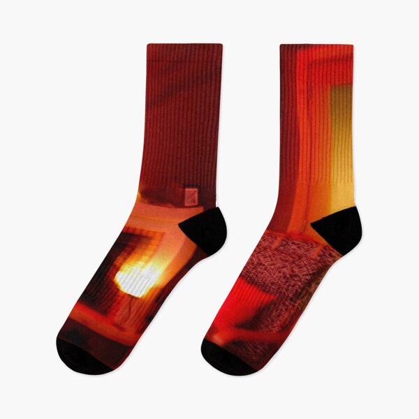 Item preview, Red Interior Warm Light Moody Room Photography designed and sold by Marino4ka.