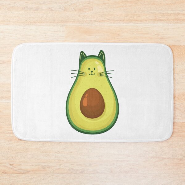 Item preview, Cute Avocatto - Funny Avocado Cat Pun designed and sold by YellowLion.