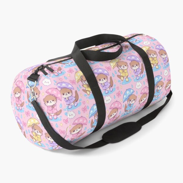 Item preview, Kawaii Rainy Day Otter with Cloud Rain Boots designed and sold by Soft Berry Studio.