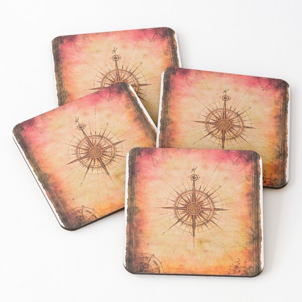 Item preview, Fantasy Treasure Map, 3d Render, Warm Sunset designed and sold by Checho30.