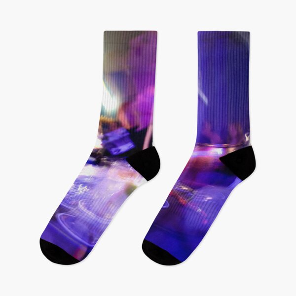 Item preview, Purple Blue Light Show Abstract Night designed and sold by Marino4ka.