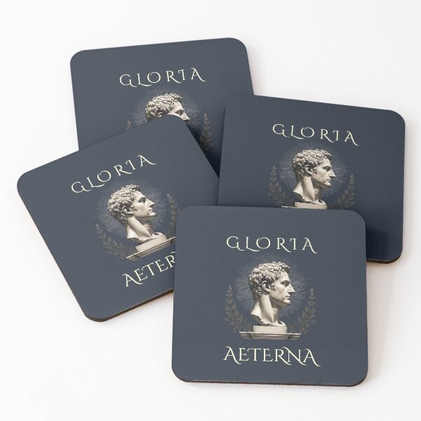 Item preview, GLORIA AETERNA Latin Quote | Eternal Glory | Classical Roman Motto Design designed and sold by semenol.