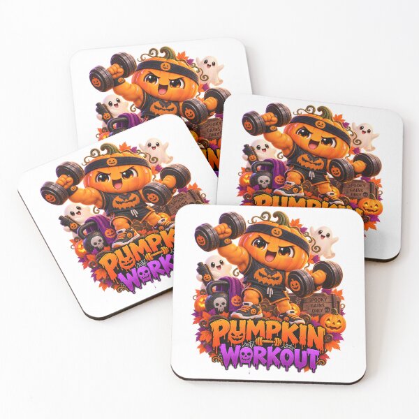 Item preview, Pumpkin Workout Halloween Gym Design designed and sold by Dovarune.