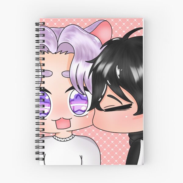 Item preview, Cute Chibi BL Squirrel Boy & Black Hair Boyfriend - Sweet Manhwa Romance Art designed and sold by Wolfy’s Chibi Corner.