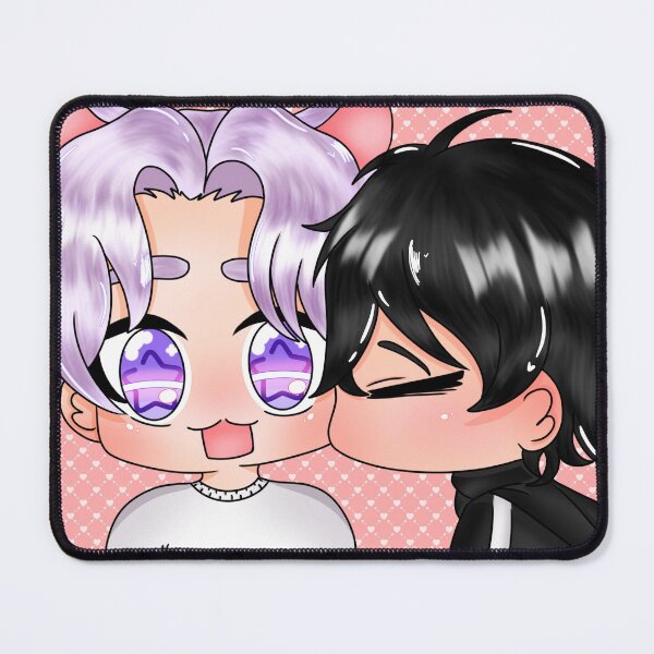 Item preview, Cute Chibi BL Squirrel Boy & Black Hair Boyfriend - Sweet Manhwa Romance Art designed and sold by Wolfy’s Chibi Corner.