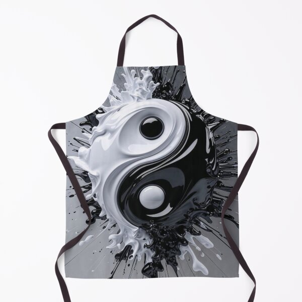 Item preview, Black & White Yin Yang – Balance in Motion designed and sold by Henrylifestyle2.
