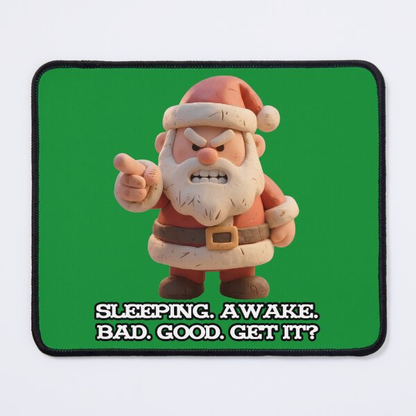 Item preview, Angry Santa - Get it? designed and sold by Deviant Logic Design.
