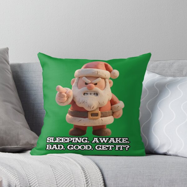 Item preview, Angry Santa - Get it? designed and sold by Deviant Logic Design.