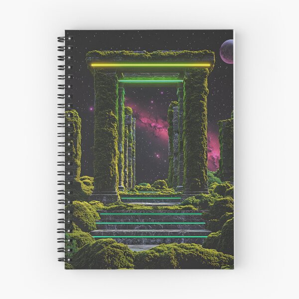 Item preview, Moss Covered Ruins, 3d Render, Deep Black designed and sold by Checho30.