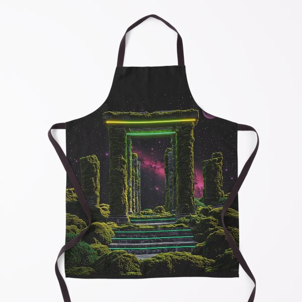 Item preview, Moss Covered Ruins, 3d Render, Deep Black designed and sold by Checho30.