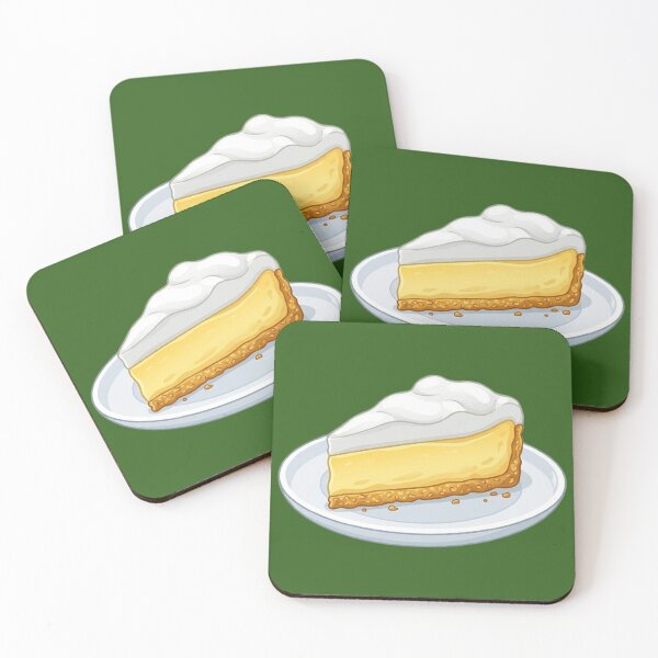 Item preview, Classic Lemon Meringue Pie Slice - Sweet Dessert  designed and sold by PetalsPaws.