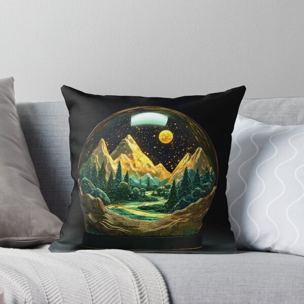 Item preview, Terrarium Glass Globe, 3d Render, Vibrant Emerald designed and sold by Checho30.