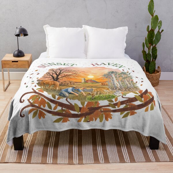 Item preview, Sunset at the Farm designed and sold by Kuevitaglowshop.