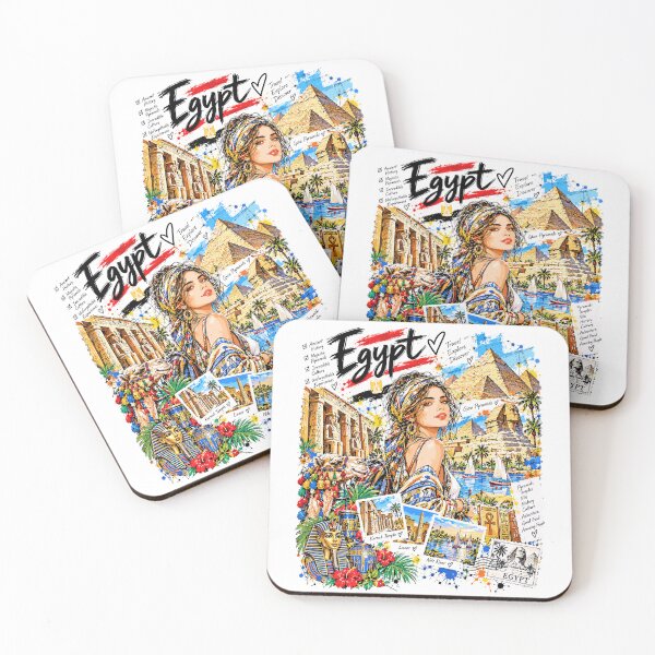 Item preview, Egypt Vintage Travel: Pyramids & Ancient Wonders designed and sold by EdwinkOne.