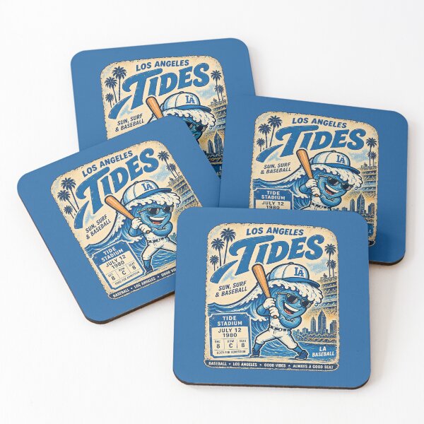 Item preview, Los Angeles Tides Vintage Baseball Shirt, Retro LA Baseball Tee, Old School Southern California Sports Graphic designed and sold by GhostDawgs.