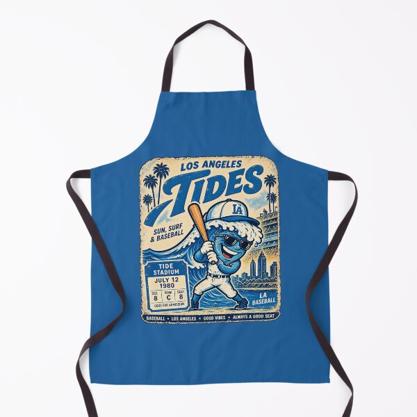 Item preview, Los Angeles Tides Vintage Baseball Shirt, Retro LA Baseball Tee, Old School Southern California Sports Graphic designed and sold by GhostDawgs.