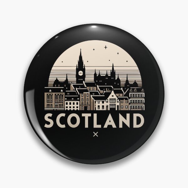 Item preview, Scotland Vintage Cityscape designed and sold by Scaryzz.