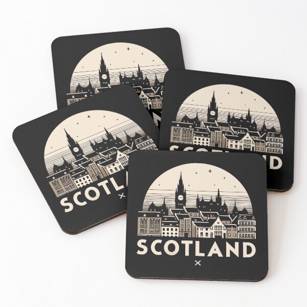 Item preview, Scotland Vintage Cityscape designed and sold by Scaryzz.