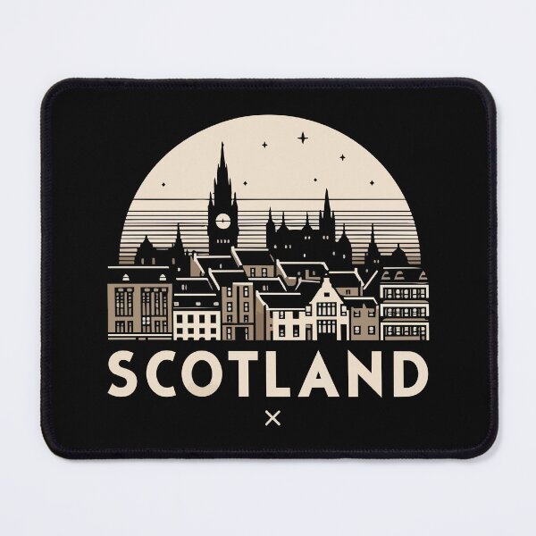 Item preview, Scotland Vintage Cityscape designed and sold by Scaryzz.