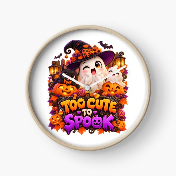 Item preview, Too Cute To Spook Halloween Ghost designed and sold by Dovarune.
