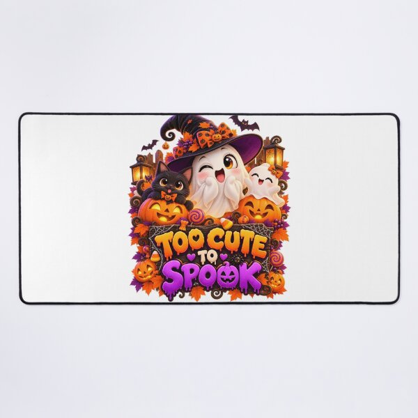 Item preview, Too Cute To Spook Halloween Ghost designed and sold by Dovarune.
