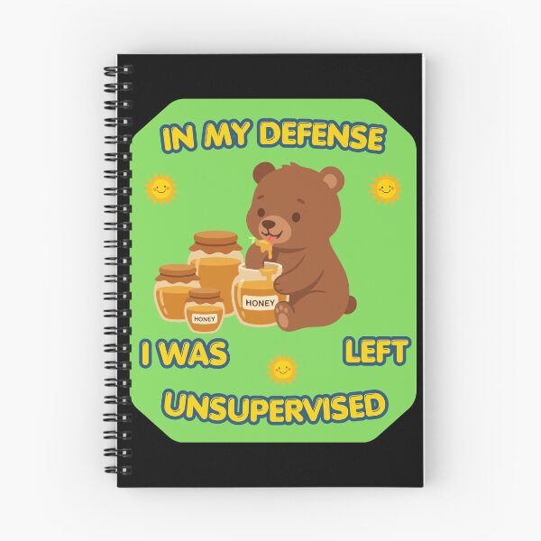 Item preview, In My Defense, I Was Left Unsupervised, Funny Gifts For Optimists designed and sold by zebek-design.