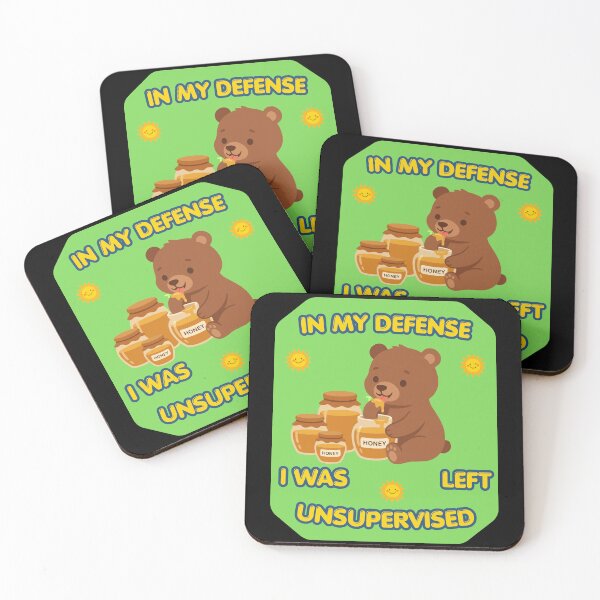 Item preview, In My Defense, I Was Left Unsupervised, Funny Gifts For Optimists designed and sold by zebek-design.