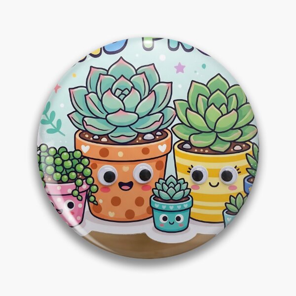 Item preview, Succulent And Proud plants designed and sold by JC Art Creations.