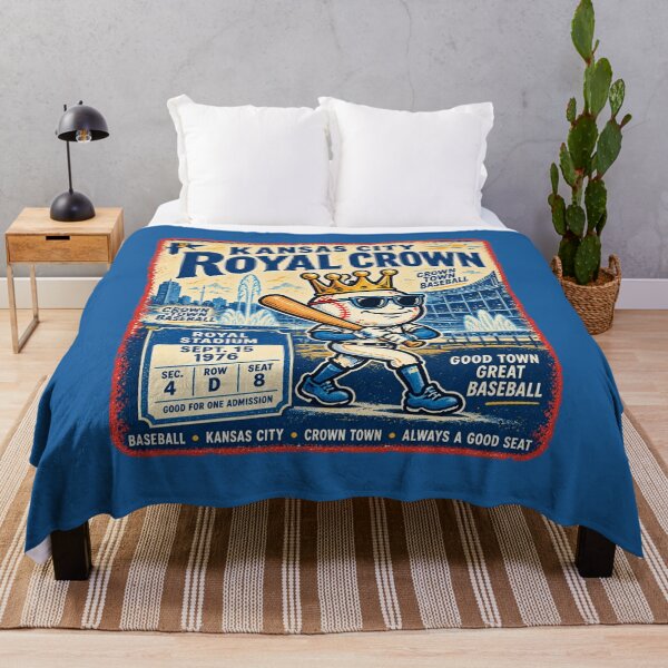 Item preview, Kansas City Royal Crown Vintage Baseball Shirt, Retro KC Baseball Tee, Old School Missouri Sports Graphic designed and sold by GhostDawgs.