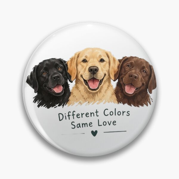Item preview, Different Colors Same Love Labrador Retriever Tri Color designed and sold by Goodthingstree.