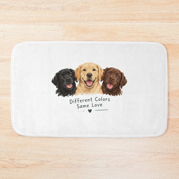 Item preview, Different Colors Same Love Labrador Retriever Tri Color designed and sold by Goodthingstree.
